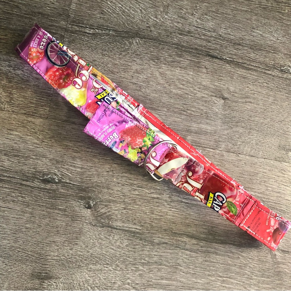 Recycled Capri Sun Adjustable Belt
